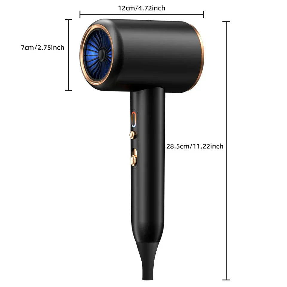  Power glass hair dryer 2400W-ion technology & stylish design for every hair-6