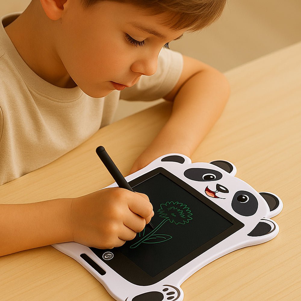 Drawbuddy 8.5 " - LCD drawing board for children with animal motifs & stylus 1