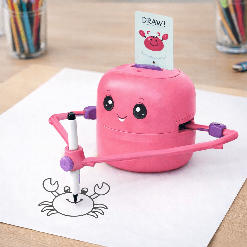 DRAWLEARN – Interaktiver Zeichenroboter für kreatives Lernen von Kindern