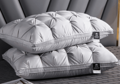 DREAMFEATHER – Luxury Goose Down Pillow for Restful Sleep
