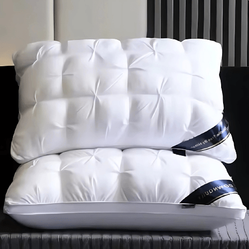 DREAMFEATHER – Luxury Goose Down Pillow for Restful Sleep