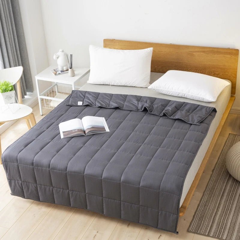 Dreamura – Coperta Ponderata in Cotone Premium per un Sonno Ristoratore