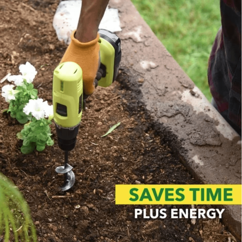 Efficient Ground Hole Drill for Planting and Fence Installation – Carbon Steel Construction, 45cm Size Option-4