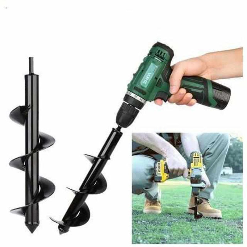 Efficient Ground Hole Drill for Planting and Fence Installation – Carbon Steel Construction, 45cm Size Option-5