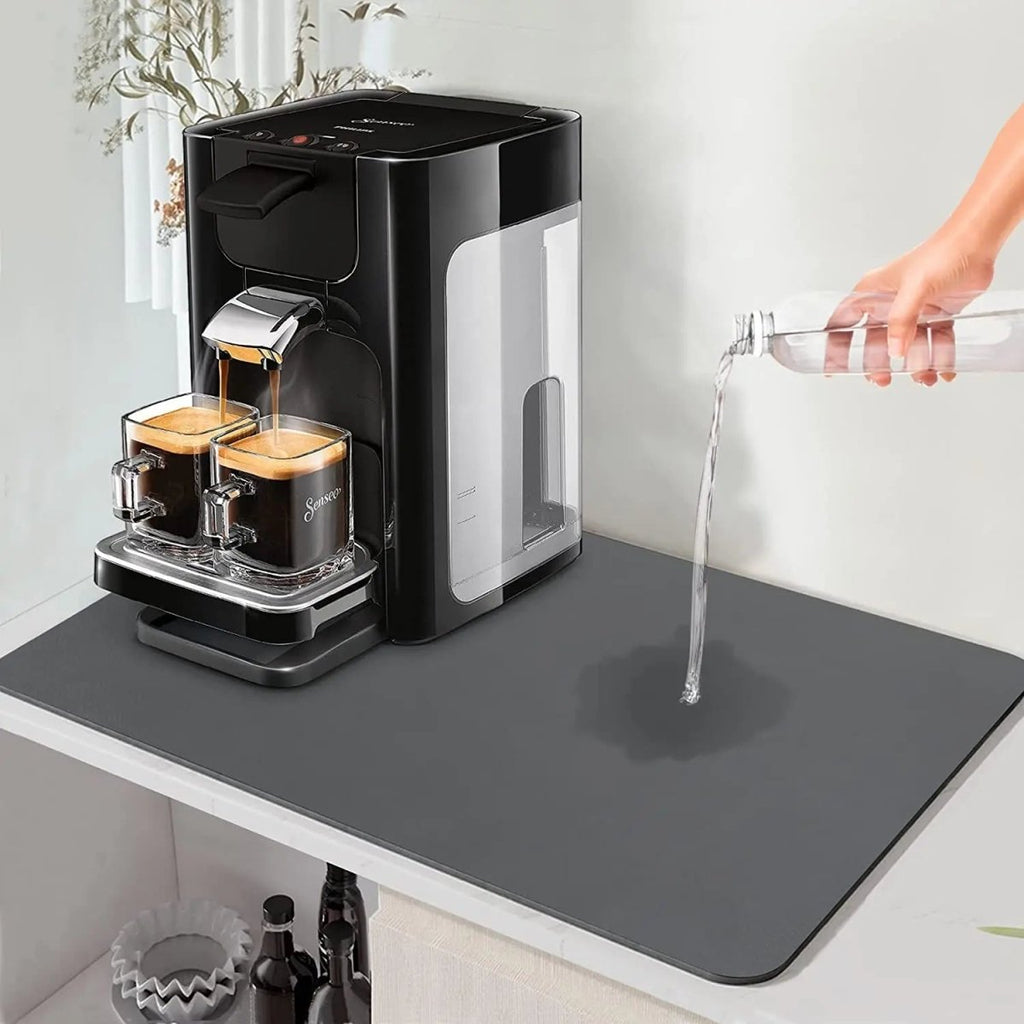 DRYSLATE – Super Absorbent Diatomite Kitchen Draining Mat for Quick Drying 3