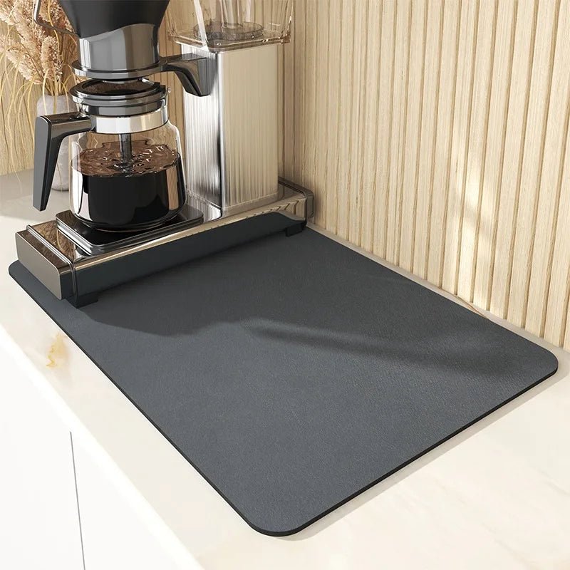 DRYSLATE – Super Absorbent Diatomite Kitchen Draining Mat for Quick Drying 0