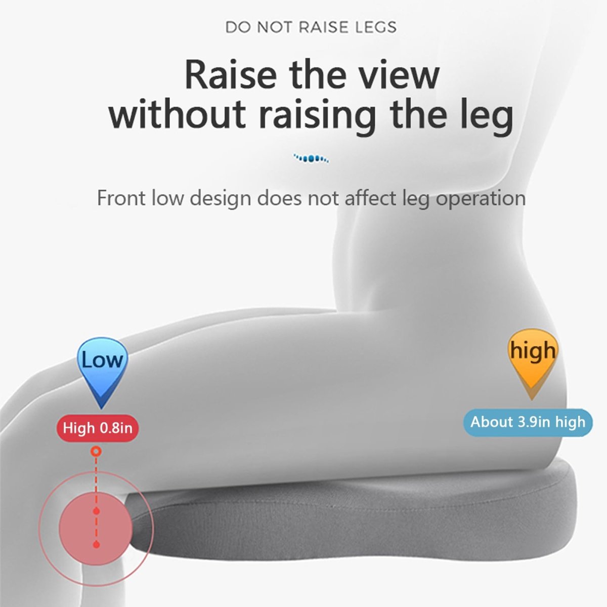 DRIVELIFT – Podložka na autosedačku pre lepšiu viditeľnosť a ergonomický komfort