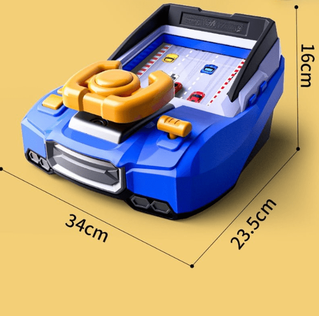 Driveo Dash - Volant de course interactif pour enfants - Expérience de conduite réaliste pour le développement de la motricité