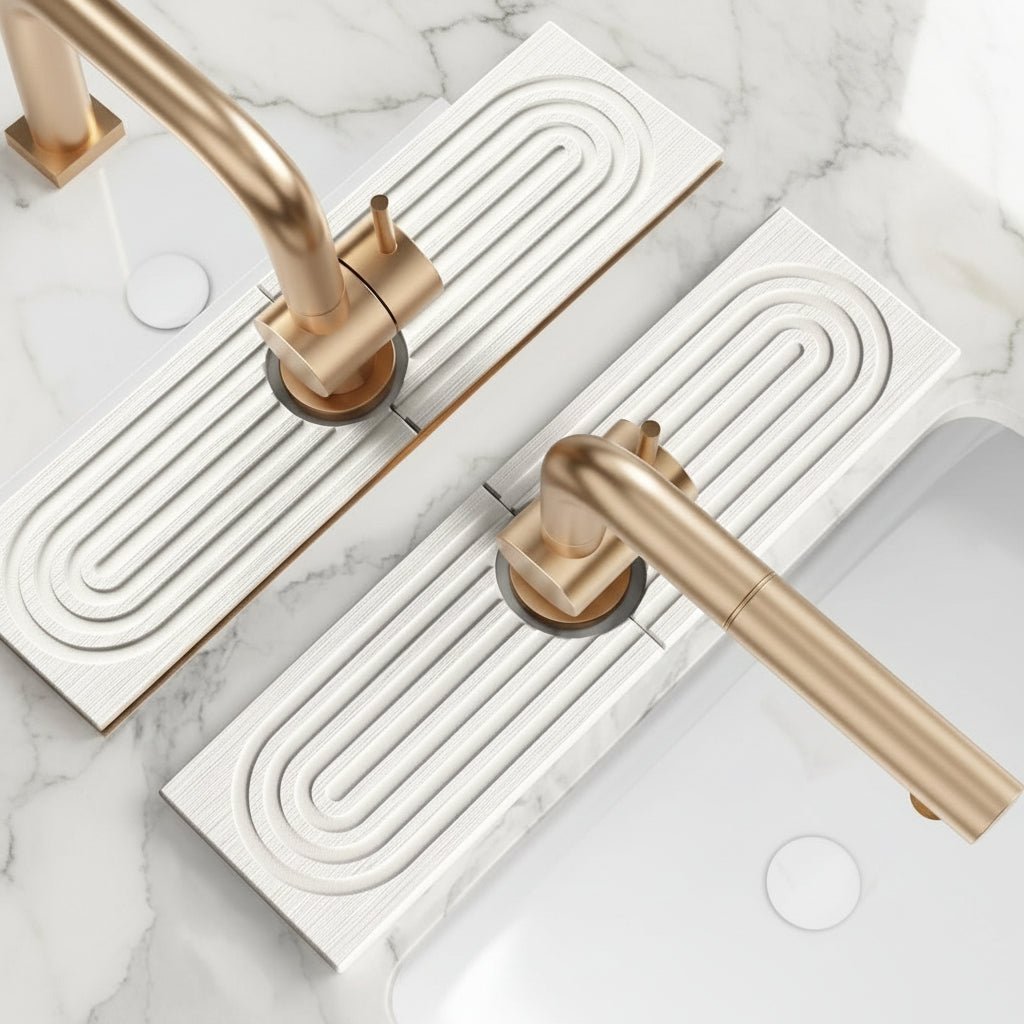 DRYSTONE – Ultra-Absorbent Diatomite Drying Mat for Cleaner Sink Spaces 0