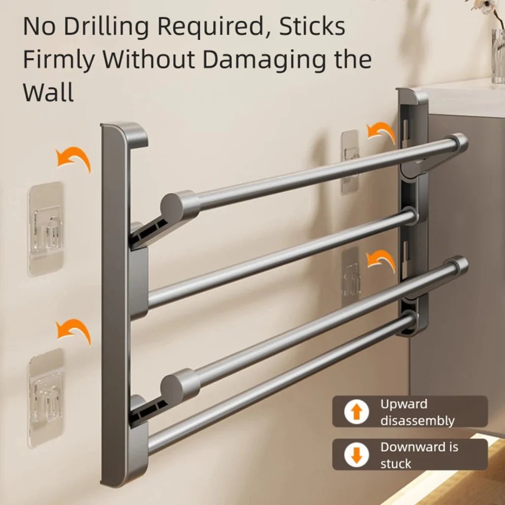 DRYFOOT WALL – Seinään kiinnitettävä kenkäteline, jossa nopea kuivatus ja vedenpoisto