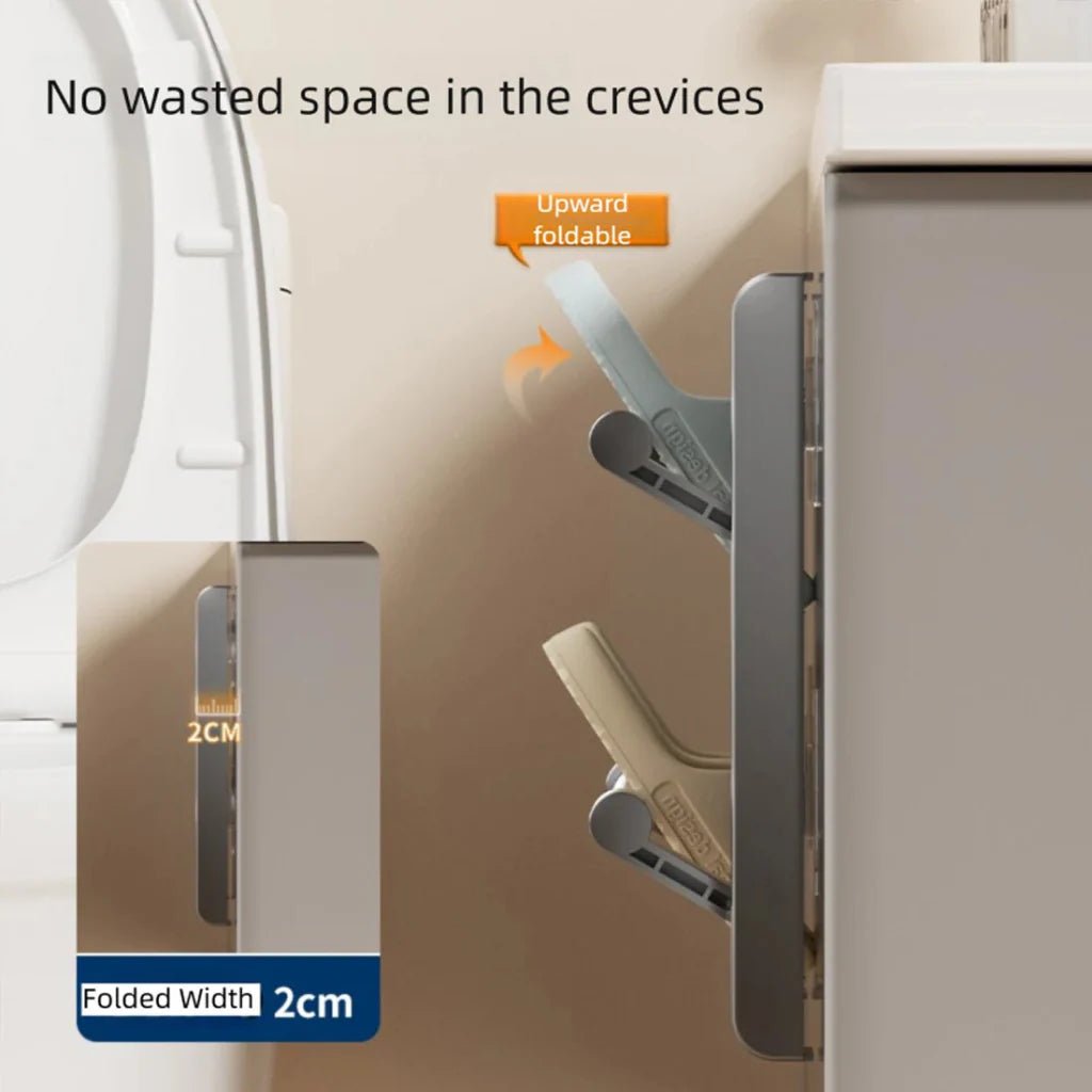 DRYFOOT WALL – Seinään kiinnitettävä kenkäteline, jossa nopea kuivatus ja vedenpoisto