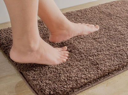 Alfombrilla de baño Luxura UltraSoft | Alfombra de baño de microfibra superabsorbente con respaldo antideslizante