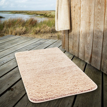 Alfombrilla de baño Luxura UltraSoft | Alfombra de baño de microfibra superabsorbente con respaldo antideslizante