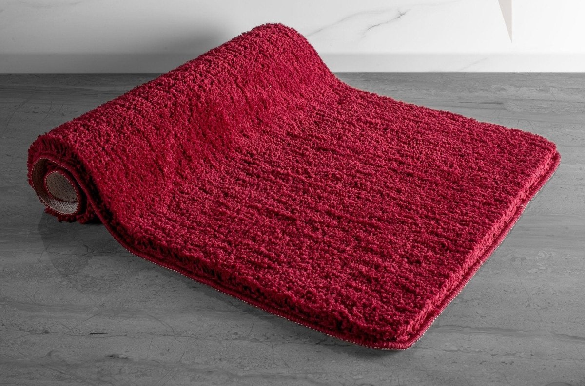 Alfombrilla de baño Luxura UltraSoft | Alfombra de baño de microfibra superabsorbente con respaldo antideslizante