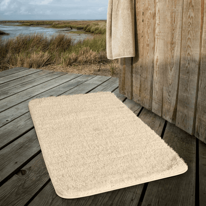 Alfombrilla de baño Luxura UltraSoft | Alfombra de baño de microfibra superabsorbente con respaldo antideslizante