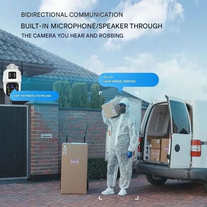 GUARDIAN EYE 4K – Langaton ulkoturvakamera aurinkopaneelilla ja 10x zoomilla