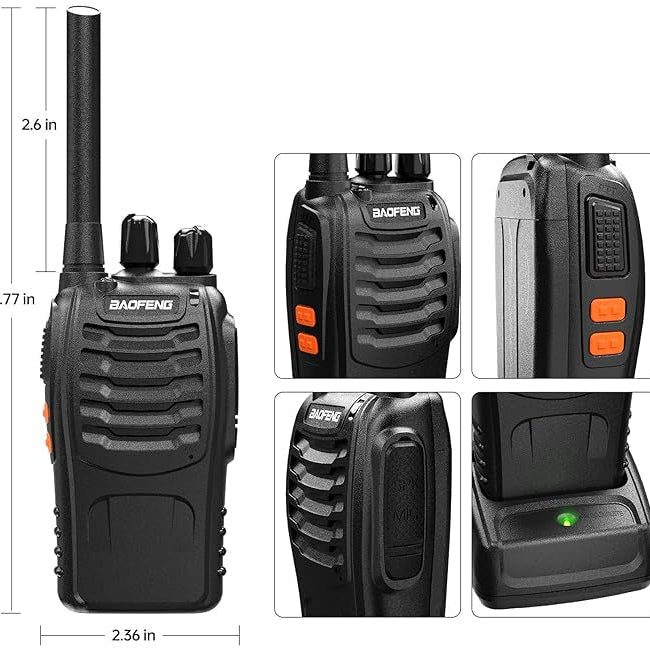 Premium Walkie Talkie Set - Dual-Purpose Wireless Communication with 5km Range 4