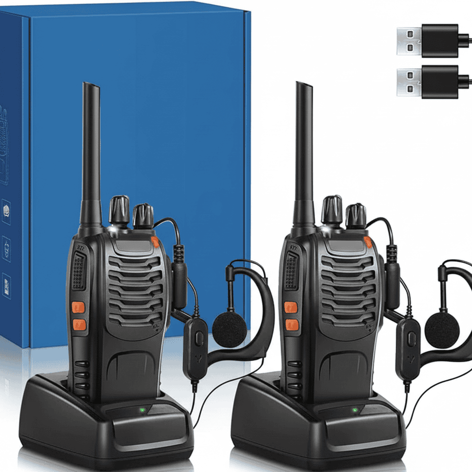 DUALTALK – High-Power Dual-Purpose Wireless Walkie-Talkies
