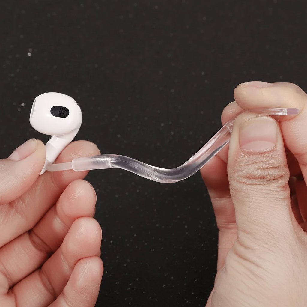 Adjustable Silicone Ear Hooks for Airpods 1 & 2 - Anti-Slip Sports Accessories 1