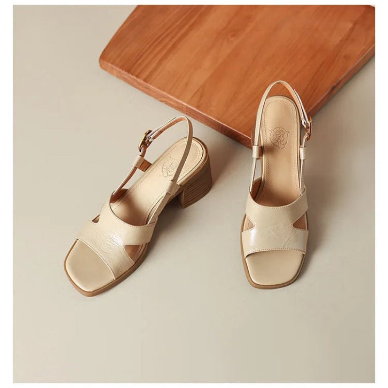 BREEZA - Women's Lightweight Open Toe Strap Sandals for Summer Comfort 6