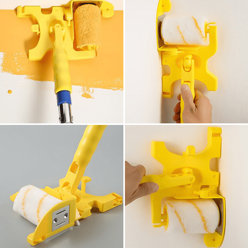 Easy Rand Paint Roller with Patented Edge Sealing System – Professional Finish for All Surfaces, Lightweight and Ergonomic Design-6