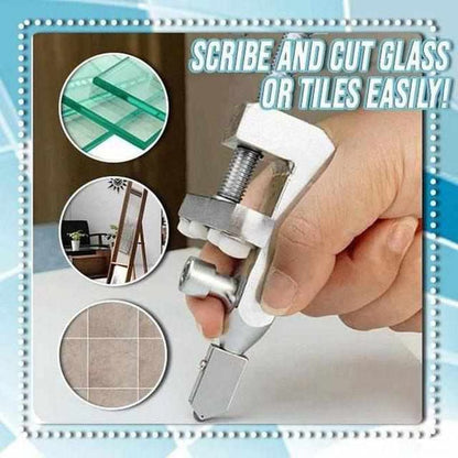 Professional Glass and Tile Cutter with Ergonomic Handle and Extra Blades – EasyCut Pro for Precision Cutting-3
