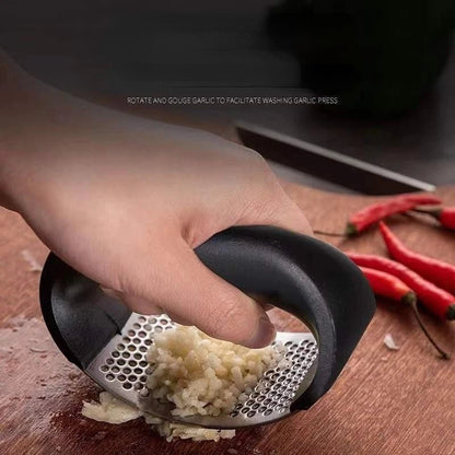 EasyMince – stainless steel garlic and vegetable mincer