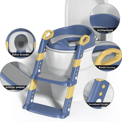 EasyPotty – Asiento de orinal ergonómico con diseño amigable para niños para facilitar el entrenamiento para ir al baño