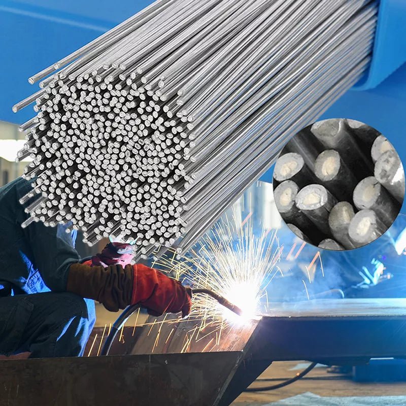Lightweight Aluminum Alloy Welding Rods for Quick Metal Repairs – Easy to Use, Versatile, Portable Solution-1