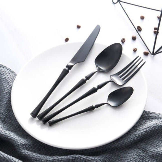 Elegant 24-Piece Stainless Steel Cutlery Set for Dining Excellence 1