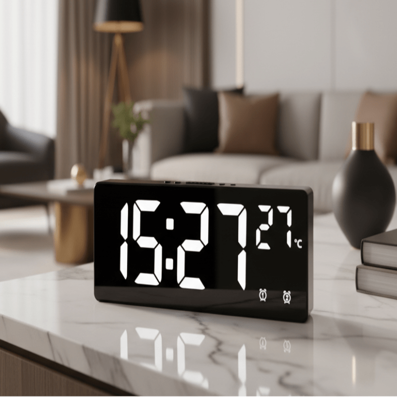 CLAPSYNC SMART – Voice Control Digital Alarm Clock with Dual Alarms 0