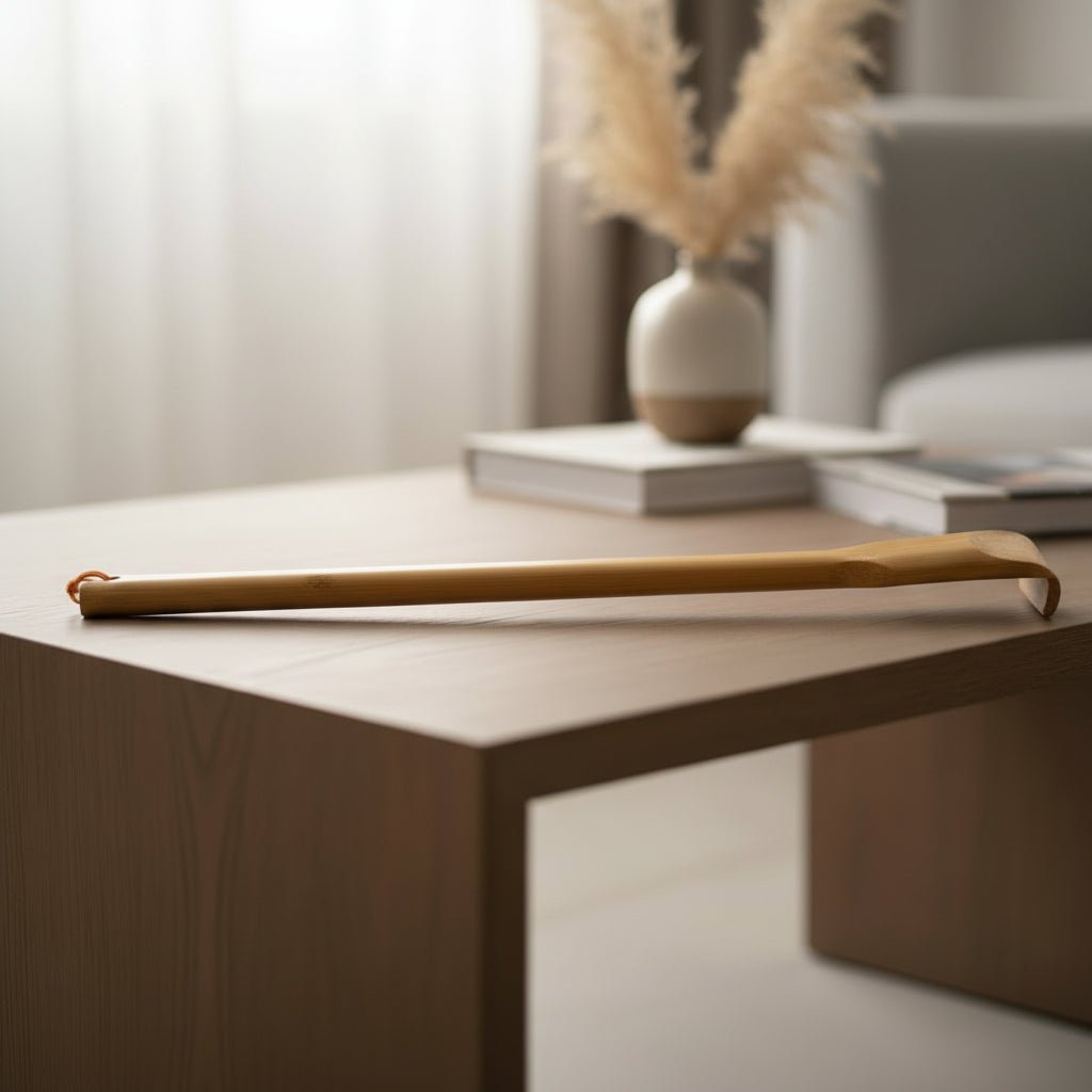 SCRATCHBAM – Handmade Bamboo Back Scratcher 16.5 Inch Eco-Friendly Itch Relief Tool 0