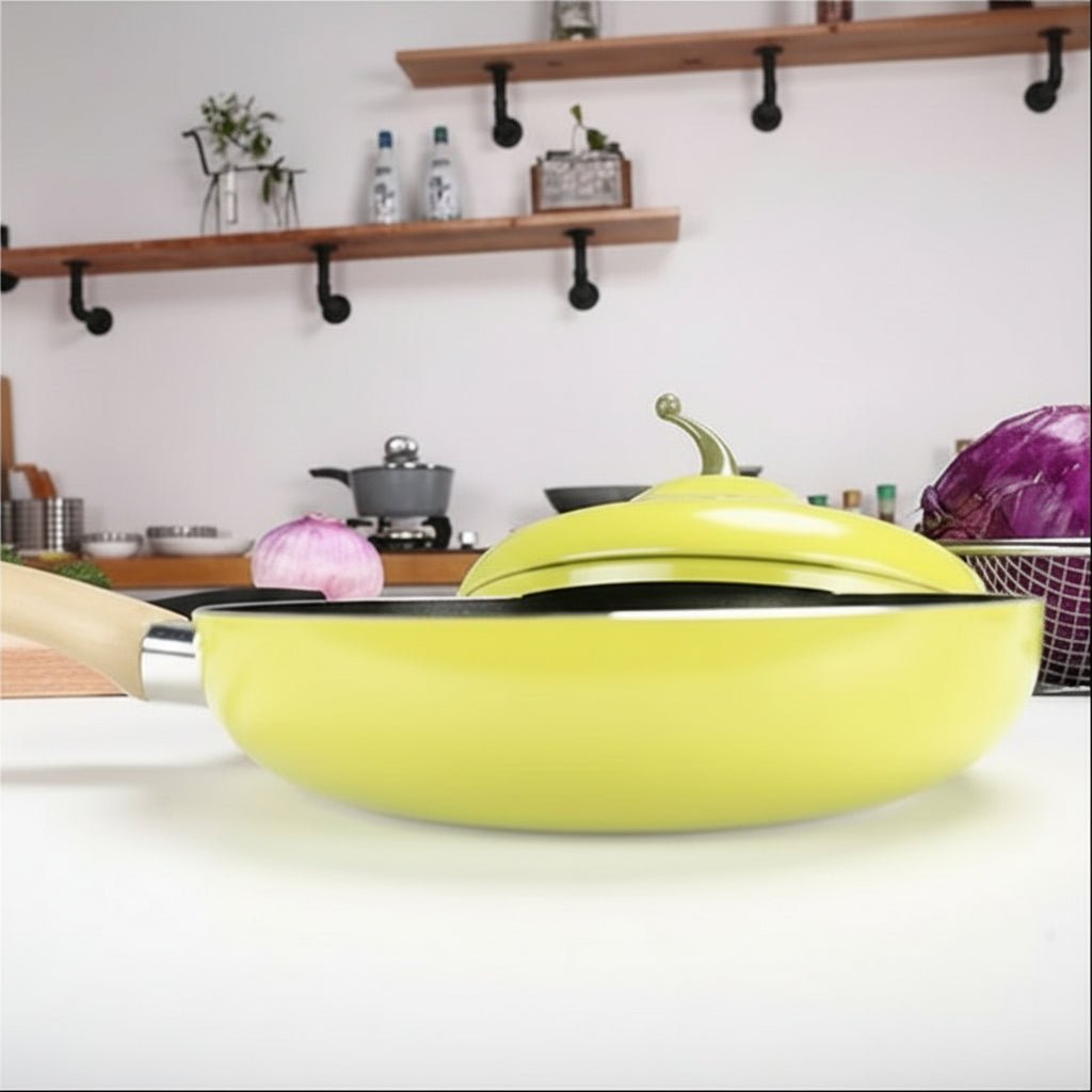 HEALTHFRY – Ceramic Non Stick Frying Pan for Clean and Balanced Cooking 3