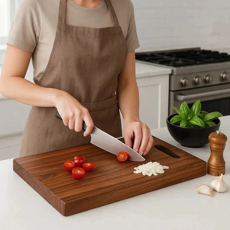 ECOSLICE – Kestävä akasiapuiset leikkuulauta antibakteerisella pinnalla