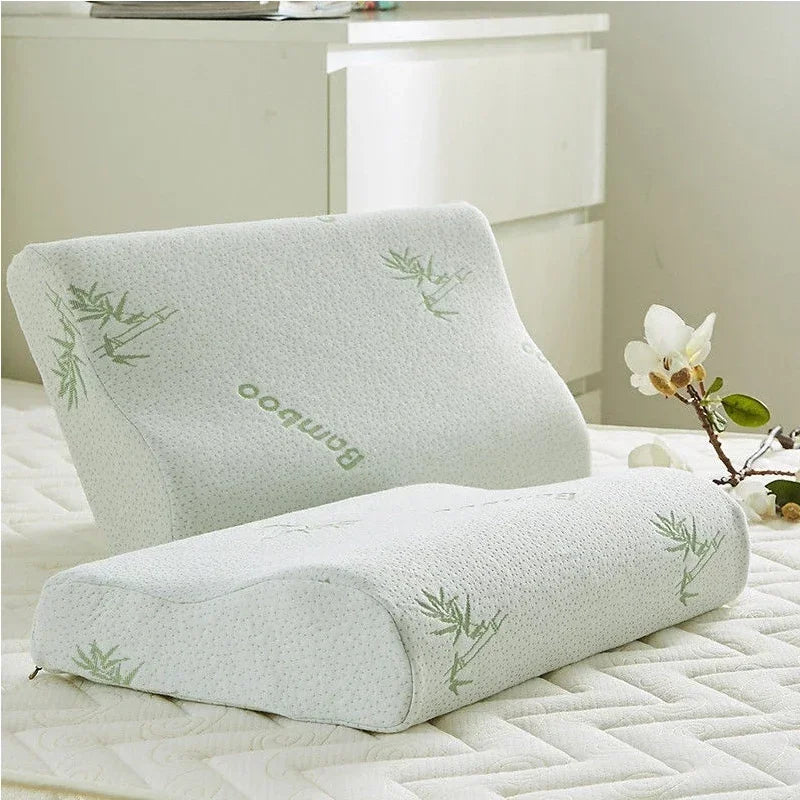 EcoSupport – Coussin de cou durable en bambou pour un soutien ergonomique