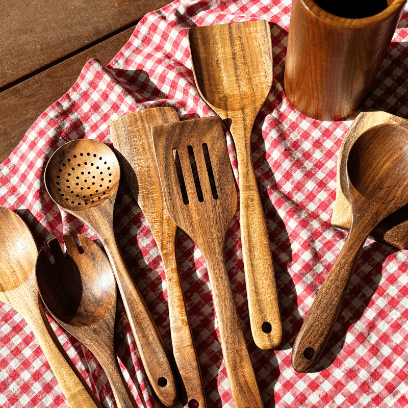  EcoTeak-sustainable wooden cooking utensil set-3