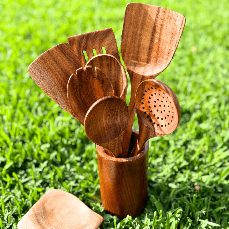  EcoTeak-sustainable wooden cooking utensil set-6