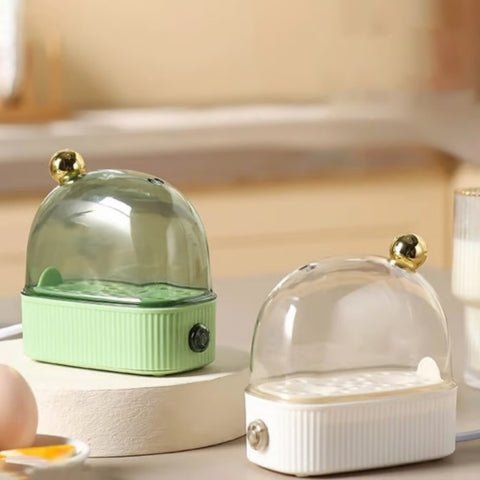 EGGMASTER – Electric Egg Boiler & Poacher with 3 Cooking Settings for Easy Breakfast Prep 1