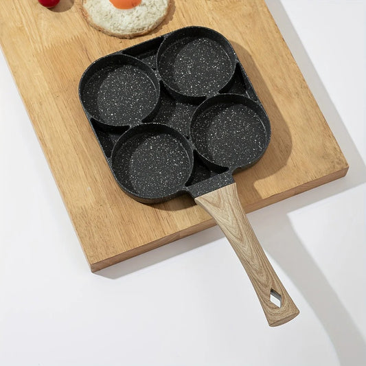 EGGMASTER – Poêle à omelette antiadhésive 4 trous