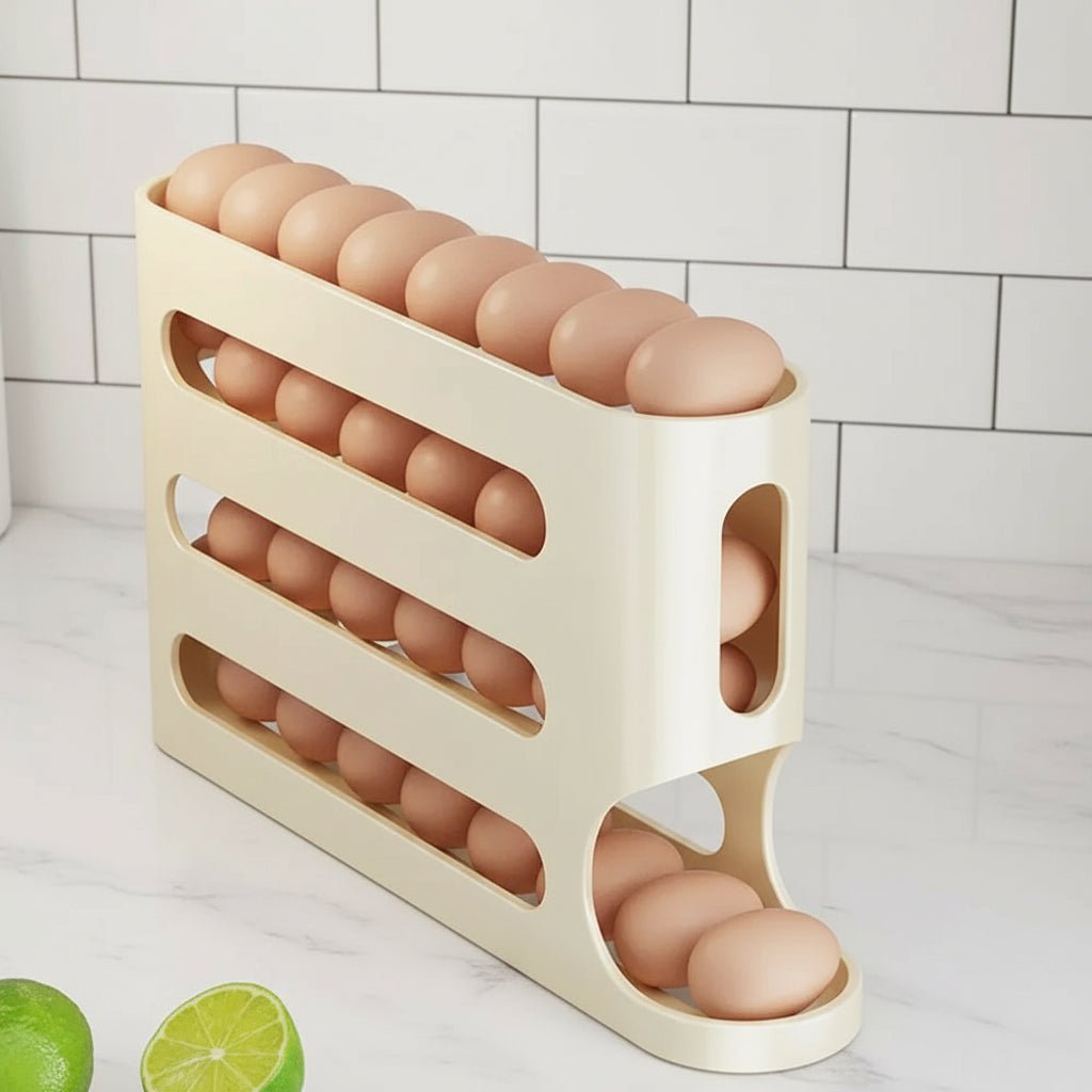 EGGSTAGE – 4-layer automatic egg dispenser for refrigerator organization 7