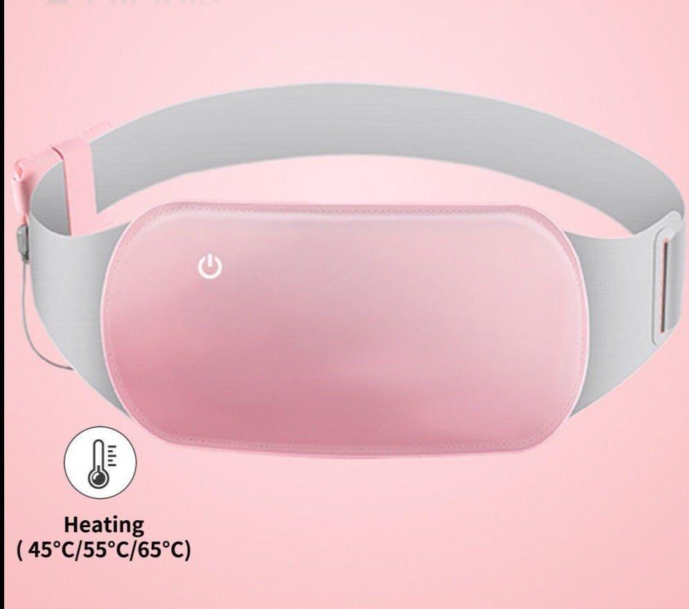  Electric abdominal heating with vibration - rechargeable relaxation solution, portable, three heat level-5