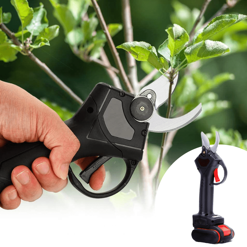 Electric Pruning Shears with Ergonomic Design – Lightweight, Long-lasting Battery, Cuts Branches Up to 3 cm-1