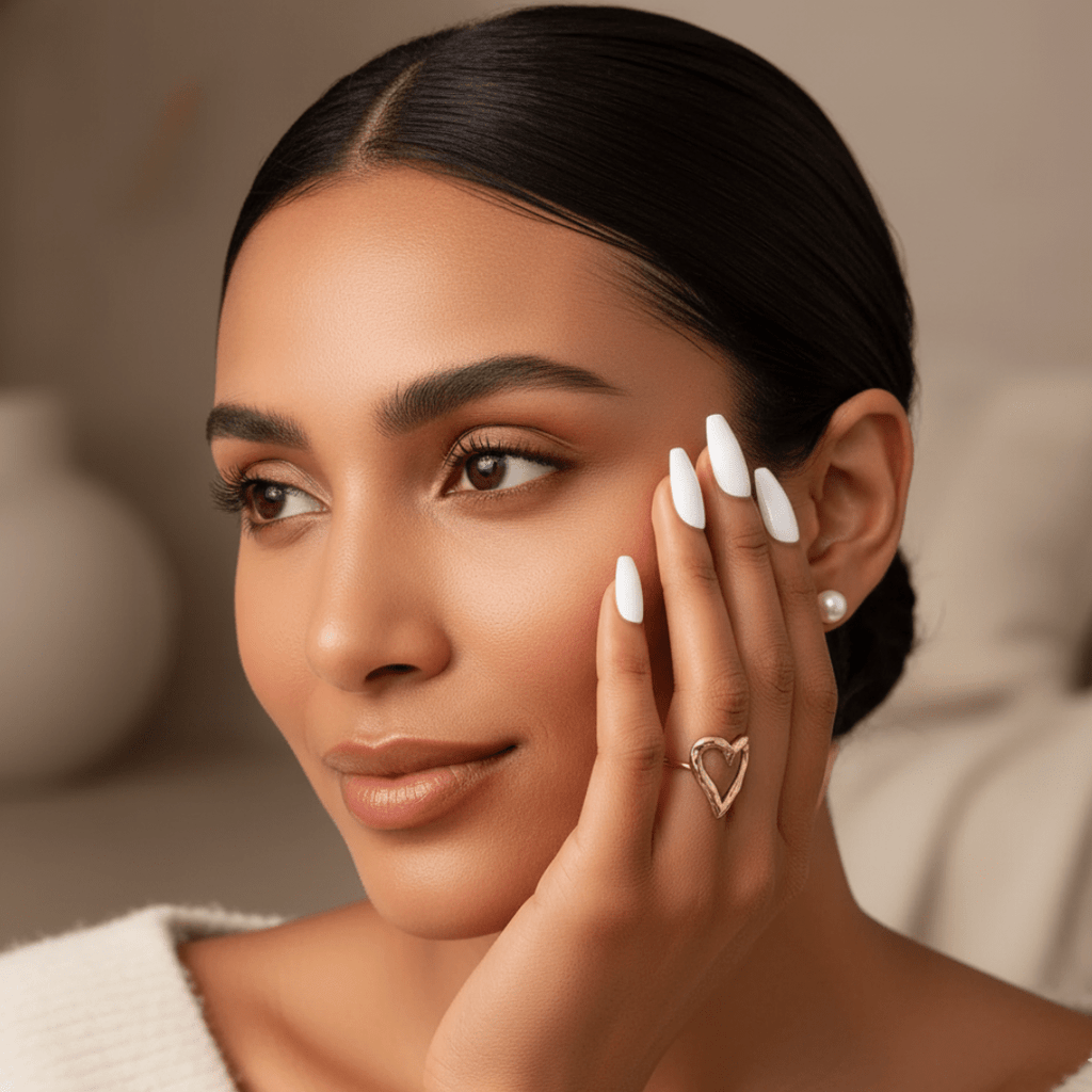 Ocean Drift Hart Gouden Zilveren Ring