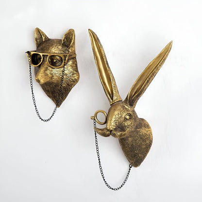 Elegant Animal Wall Hooks - Multifunctional Decorative Storage Solution