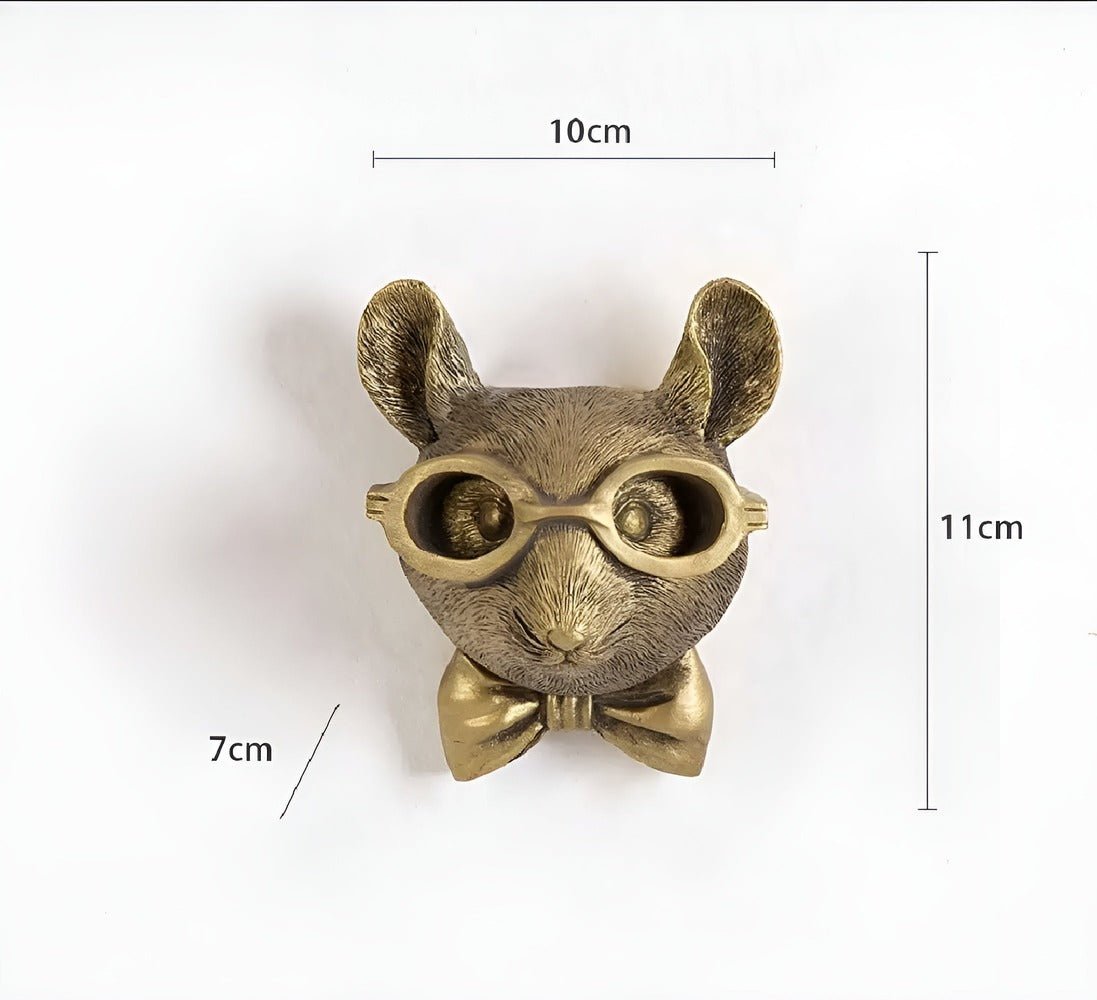 Elegant Animal Wall Hooks - Multifunctional Decorative Storage Solution