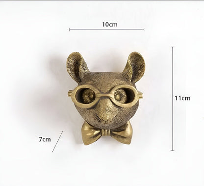 Elegant Animal Wall Hooks - Multifunctional Decorative Storage Solution