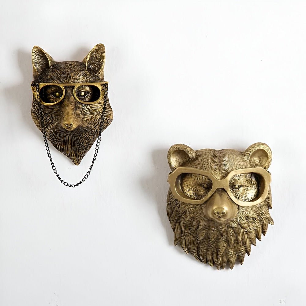 Elegant Animal Wall Hooks - Multifunctional Decorative Storage Solution