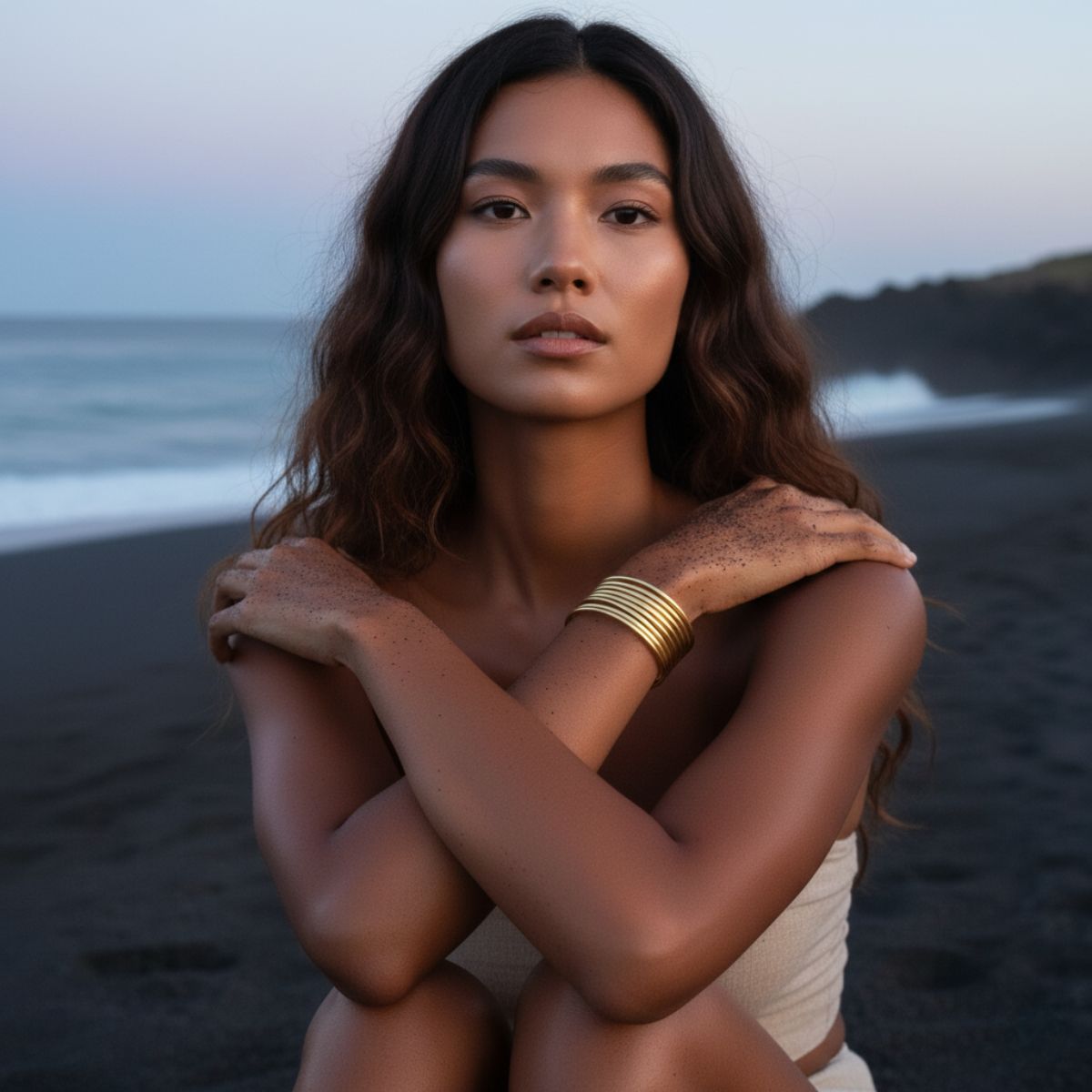 Elegante armbanden set - verguld messing - 7 stijlvolle armbanden voor elke gelegenheid