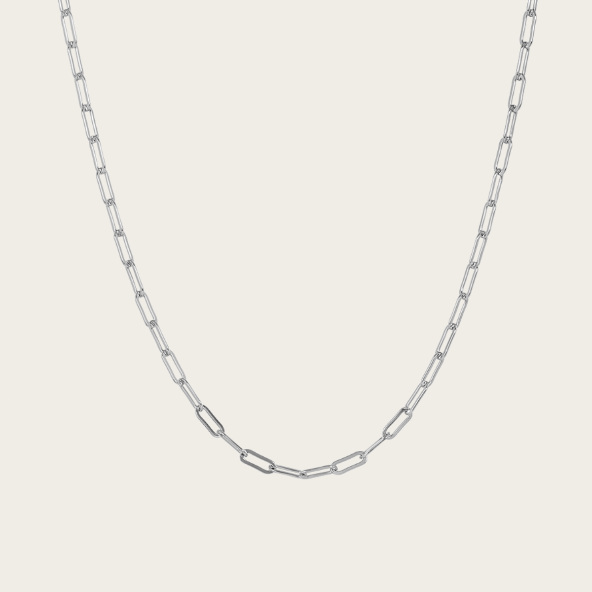 Elegante messing schakelketting - duurzame goud/zilver coating, waterdicht en hypoallergeen