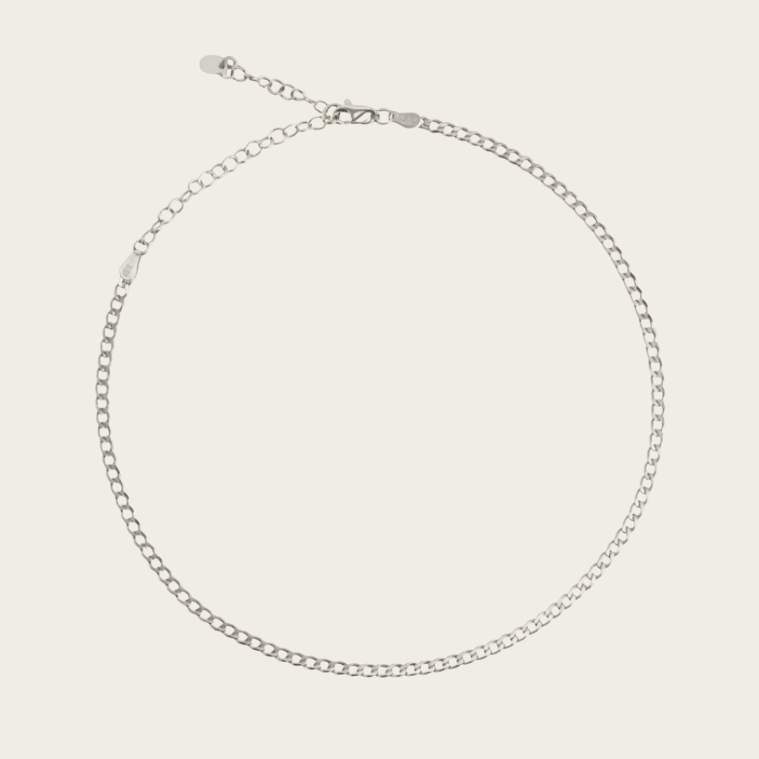 Elegante Curb Ketting Choker - Goud & Zilver Opties